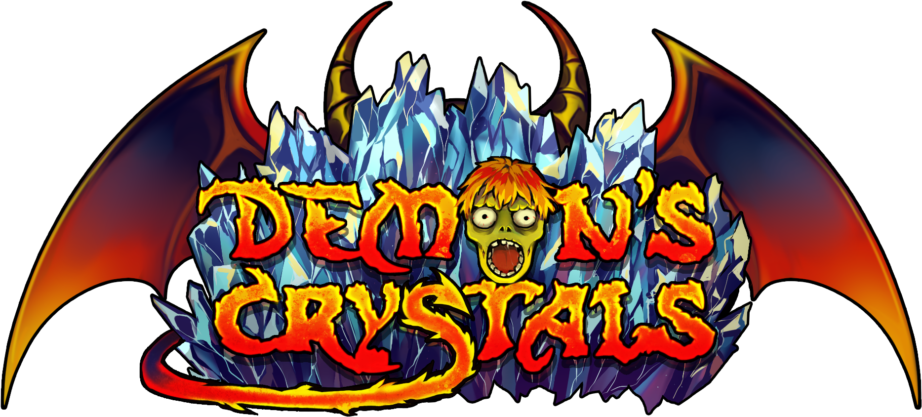 Published By Badland Publishing And Developed By Byte4games, - Demon's Crystals (1905x919), Png Download