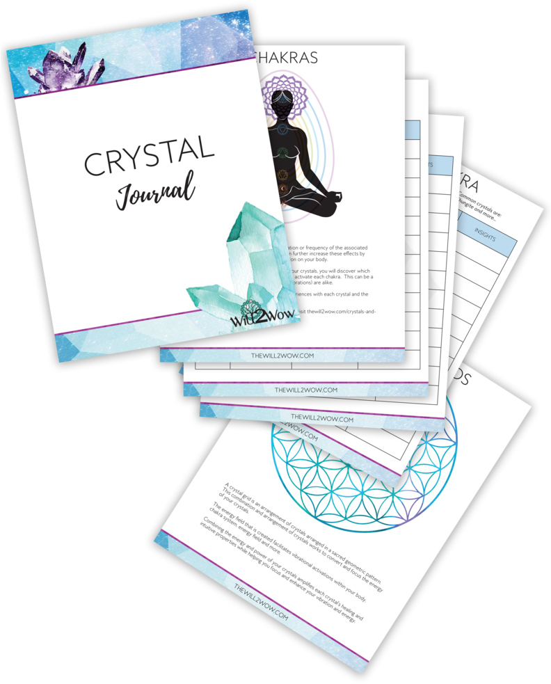 The Crystal Journal - Crystal (371x480), Png Download