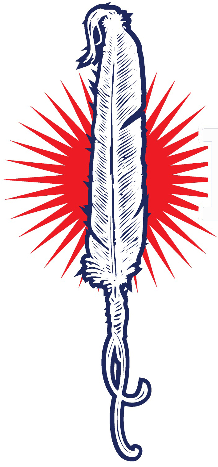 National Indian Law Library Feather Logo - Native Americans In The United States (707x1647), Png Download