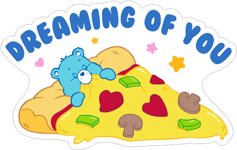 Viber Sticker «care Bears» - 【ケアベア】ダイカットメモ(シェアベア) (490x317), Png Download
