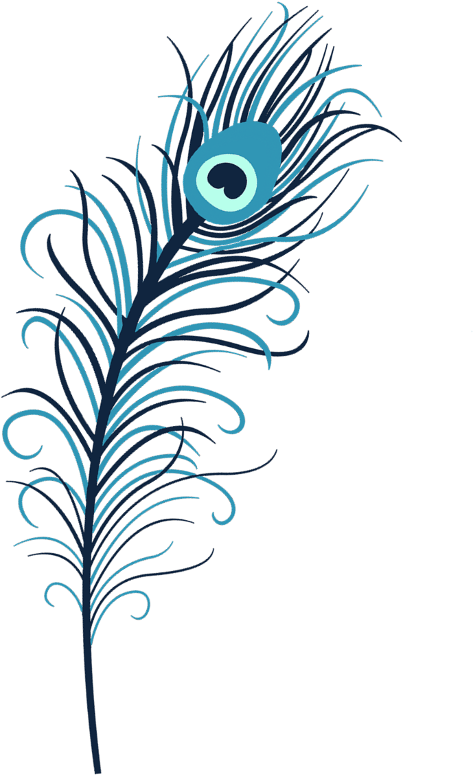 Go To Image - Magnificient Feather - Highest Quality Wall Decal Stickers (1193x1193), Png Download