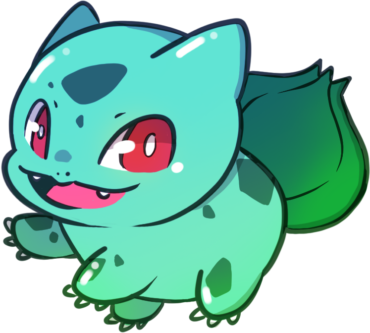 Bulbasaur Download Bulbasaur Image - Cartoon (1000x1000), Png Download