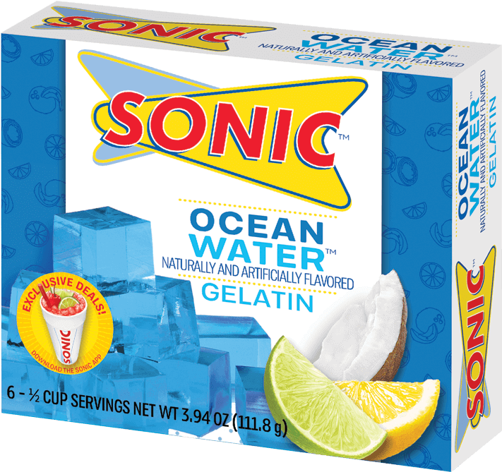 Sonic Ocean Water Gelatin - Key Tag With A Full Color Digital Imprint Custom Imprint (750x675), Png Download