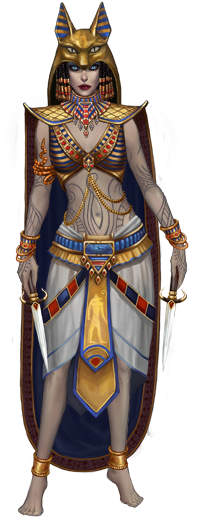 Female Egyptian Costume - Egyptian Warrior Armor (258x535), Png Download