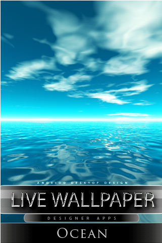 Ocean Live Wallpaper Ocean Big - Poster (800x480), Png Download