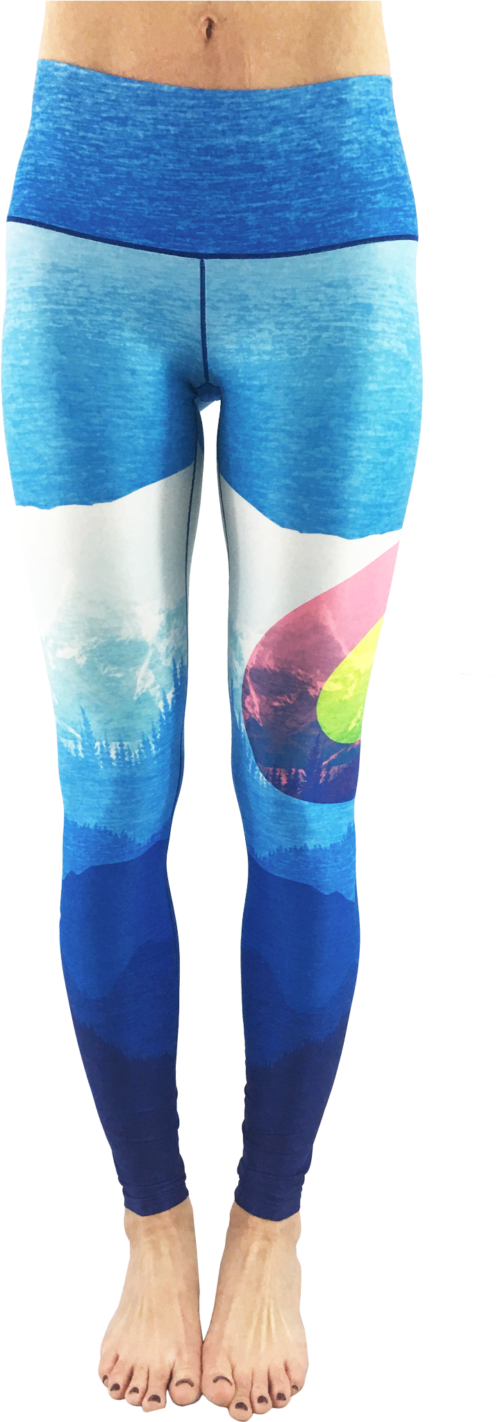 Aspen Peaks Colorado Yoga Pants (1446x2048), Png Download