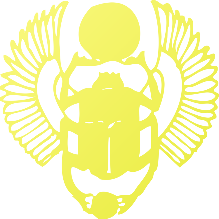 Download Ancient Egypt Beetle The Golden Scarab Symbol Simbolos Egipcios Png Full Size Png Image Pngkit