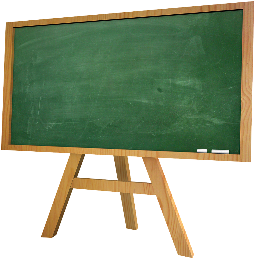 Blackboard Chalkboard Board Chalk Teacher - Black Board In Png (453x340), Png Download