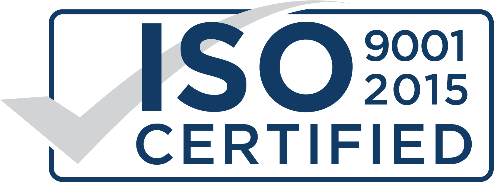 Wallenborn First Became Iso Certified Back In May - Graphic Design (1756x679), Png Download