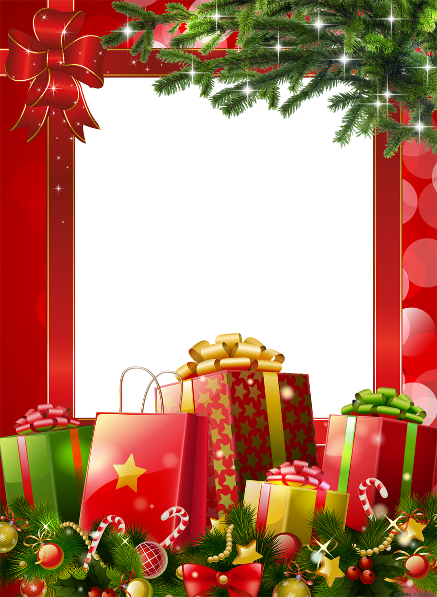 Presentes Do Papai Noel Moldura » Imagem Legal - Cheap Shower Curtain Christmas Gifts Patterned Bath (900x1228), Png Download