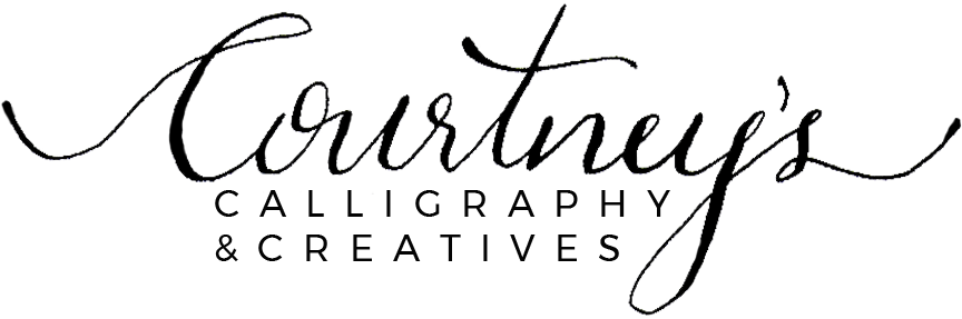 Courtney's Calligraphy & Creatives - Calligraphy (864x287), Png Download