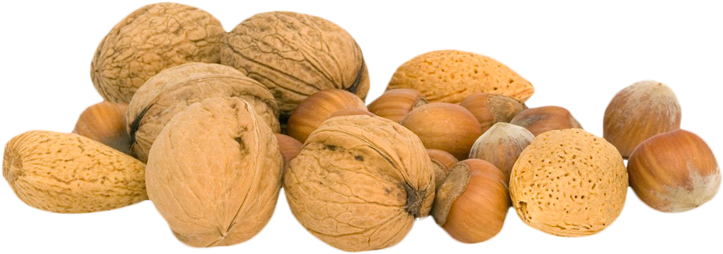 Walnut Png - Nuts Png (1070x399), Png Download