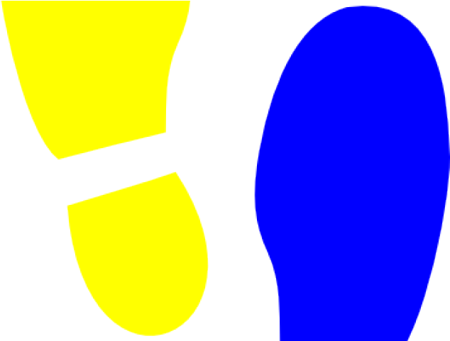 Shoe Print Cliparts (640x480), Png Download