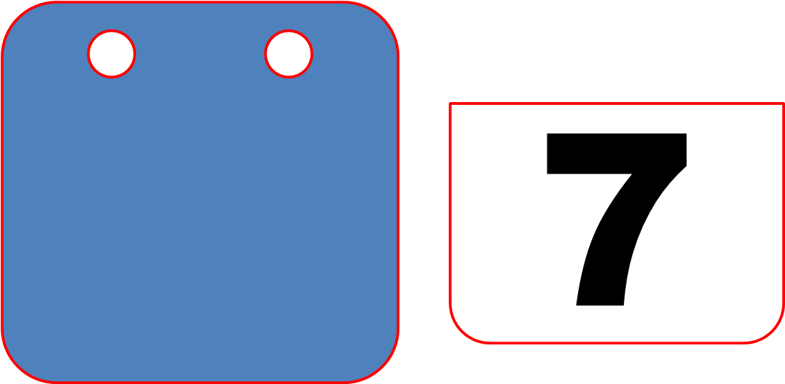 Calendar - Cartoon Calendar Icon Png (1212x554), Png Download
