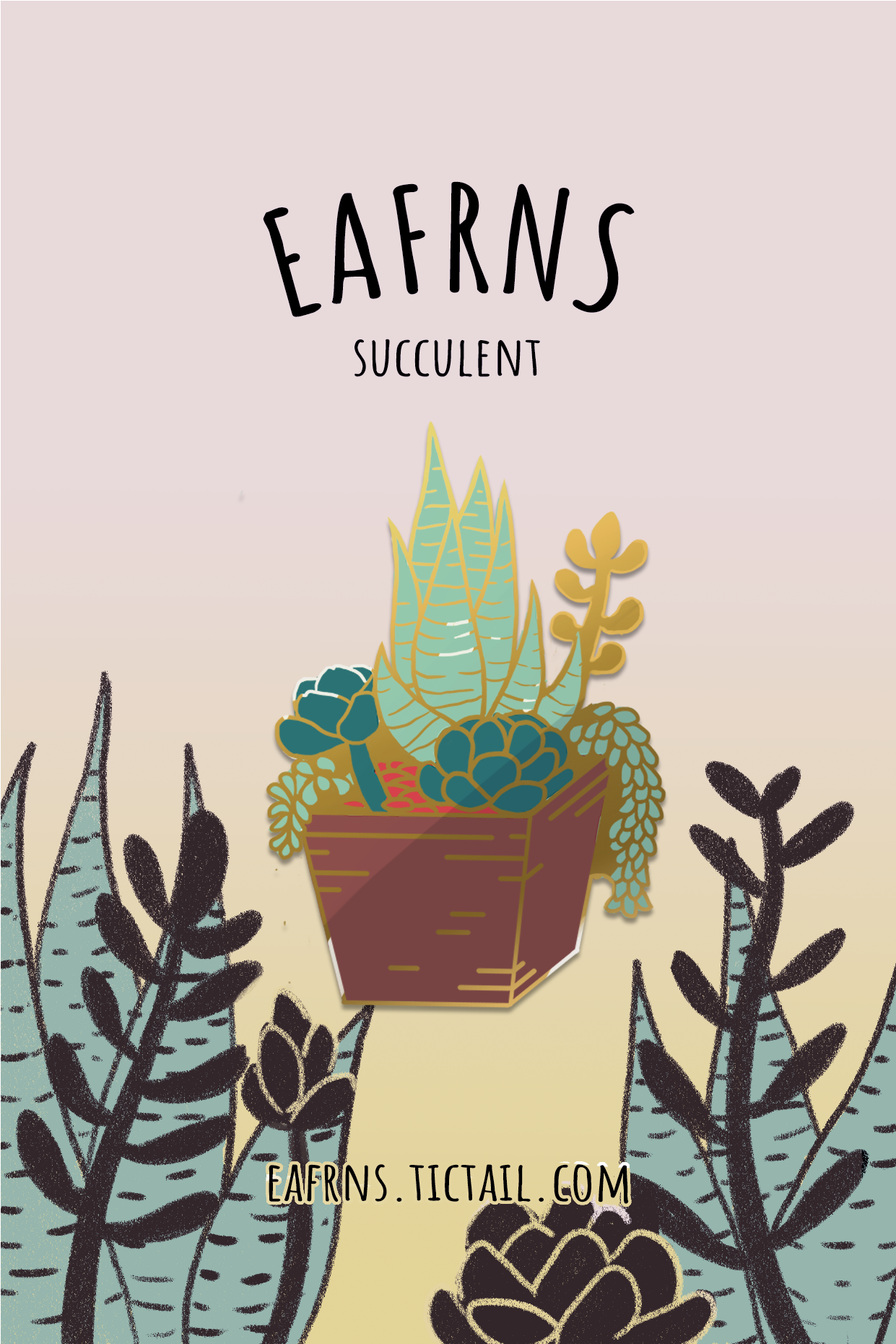 Succulent Plant (1860x1860), Png Download