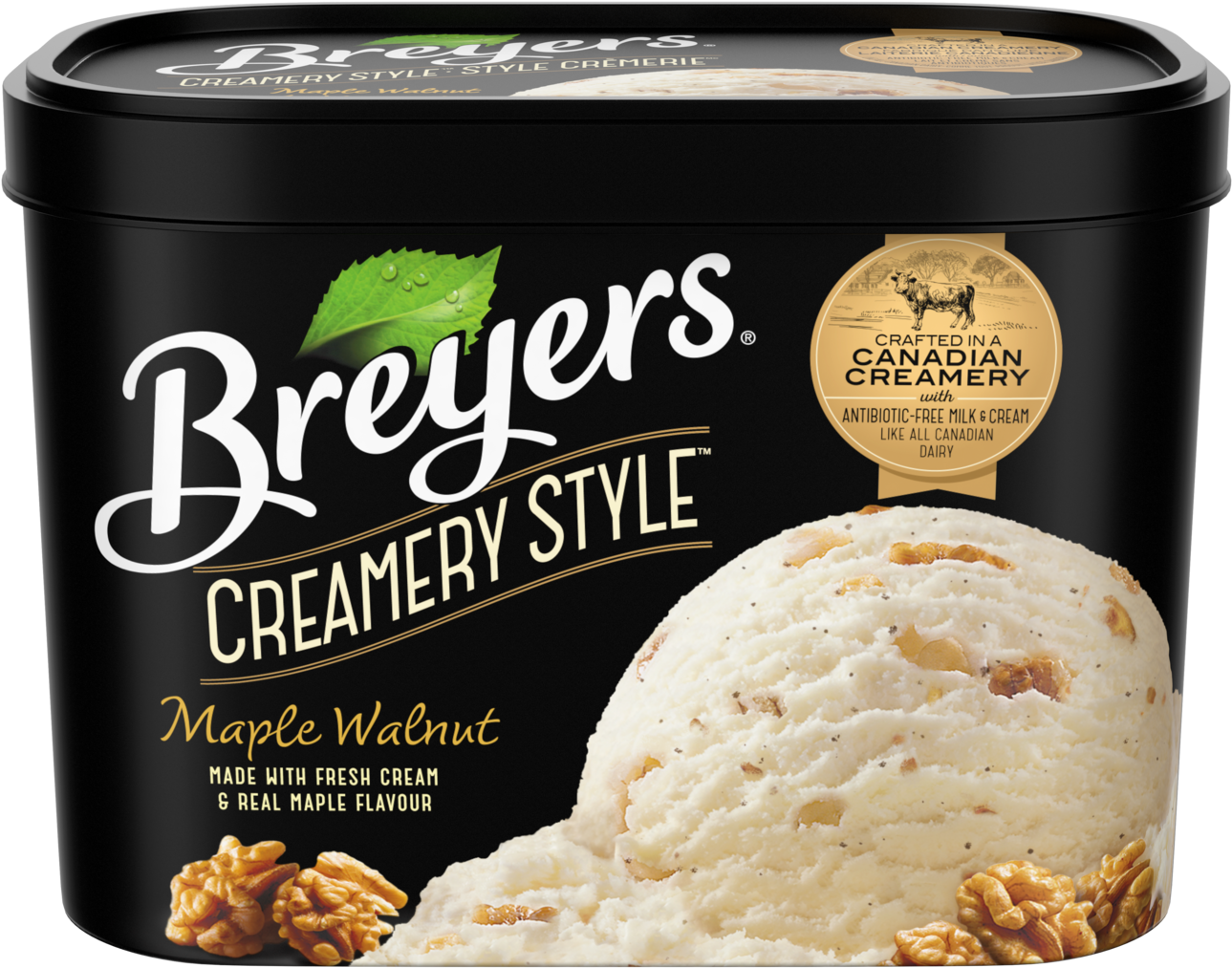 Download Breyers Creamery Style Maple Walnut Walnut Ice Cream Brands