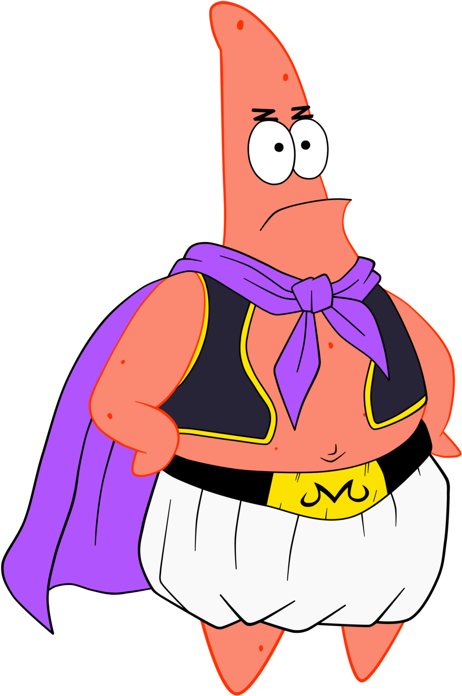 That Pride Was Well Earned Sir - Patrick Star Majin Buu (1024x1453), Png Download