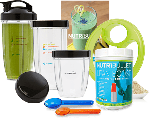 Just The Plan Kit - Nutribullet Lean 1200w Hi-speed Blender/mixer, 13-piece (528x418), Png Download