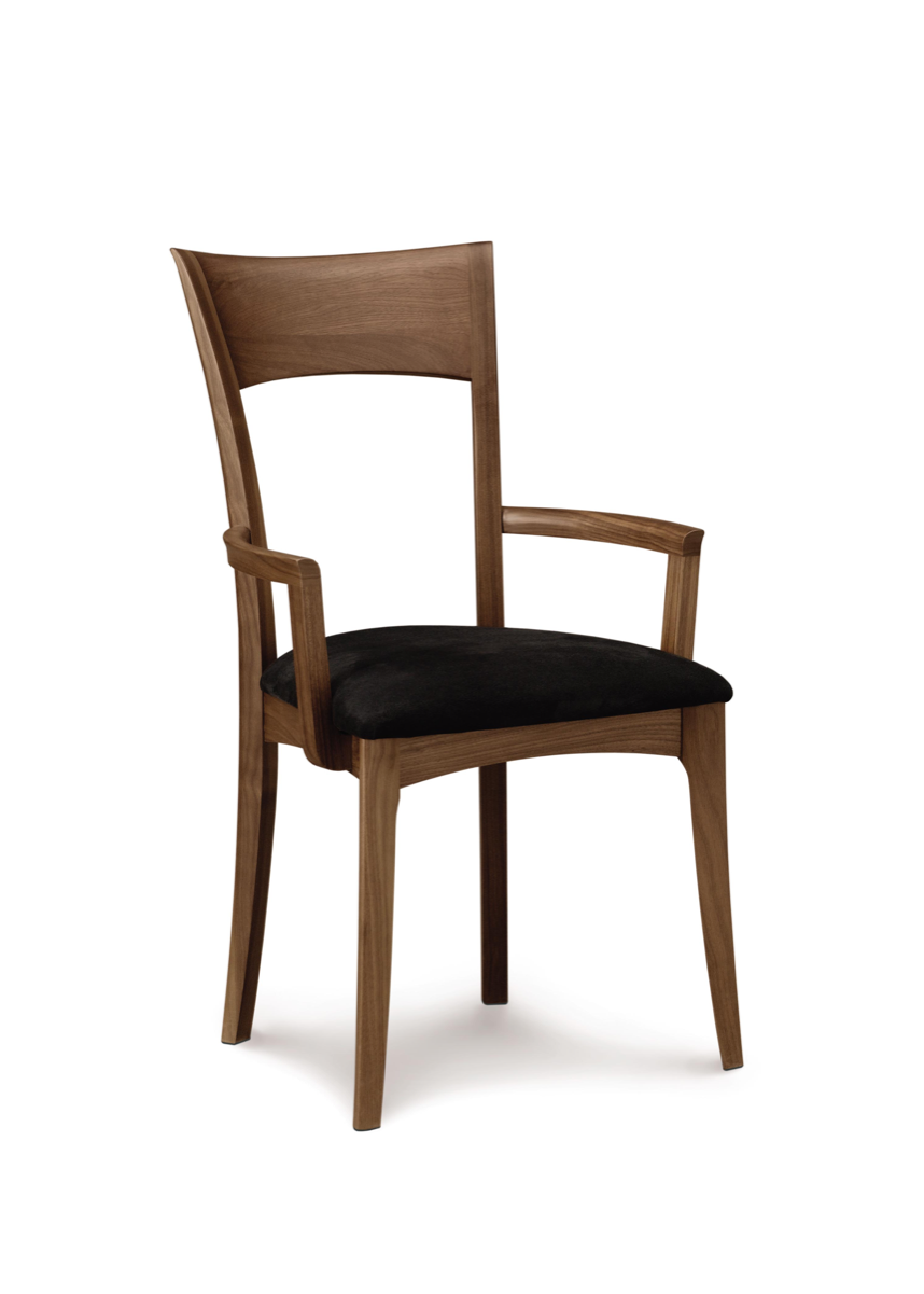 Ingrid Armchair In Walnut - Copeland Furniture Ingrid Arm Chair (1200x1200), Png Download