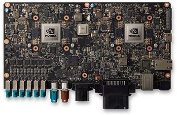 Self Driving Car Drive Px Autochauffeur 516 Ud - Nvidia Drive Px2 (516x235), Png Download