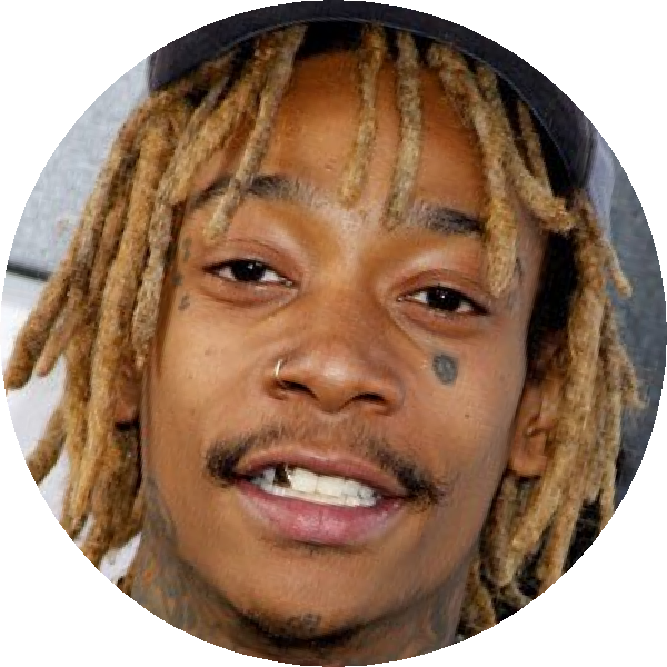 Wizkhalifa - Dreadlocks (600x600), Png Download