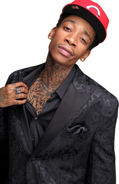 Share This Image - Wiz Khalifa In A Suit (390x600), Png Download