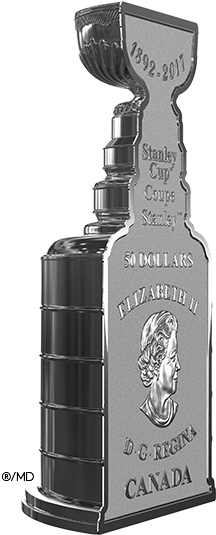 Pure Silver Coin - Stanley Cup Bowl Engraving (570x570), Png Download