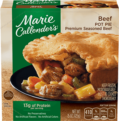 Beef Pot Pie - Frozen Chicken Pot Pie (500x500), Png Download