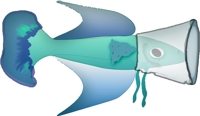 Possible Solution To Betta Tail Biting - Betta Has Tail Bites (699x415), Png Download
