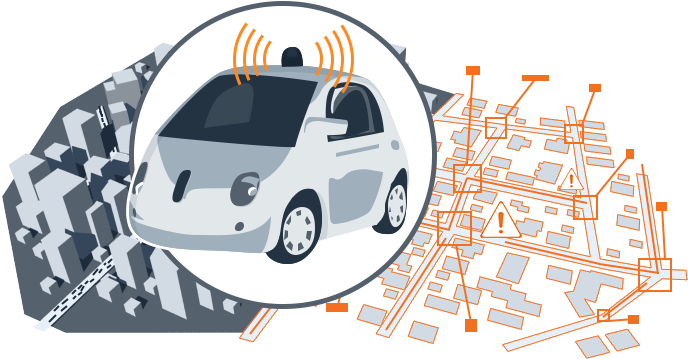 Autonomous Driving - Autonomous Vehicle Png (711x400), Png Download