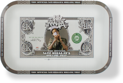Wiz Tray Sm - Wiz Khalifa Rolling Tray (large) (640x480), Png Download