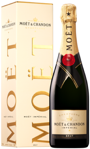 Moet & Chandon Imperial Brut Box 750ml - Moet Chandon 750 Ml (527x526), Png Download