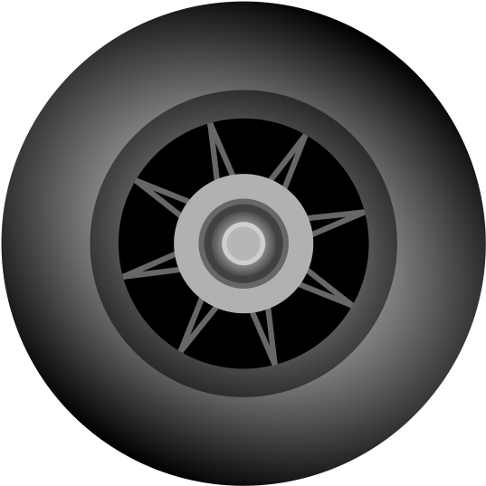 Inline Skate Wheel Clipart Png (600x600), Png Download