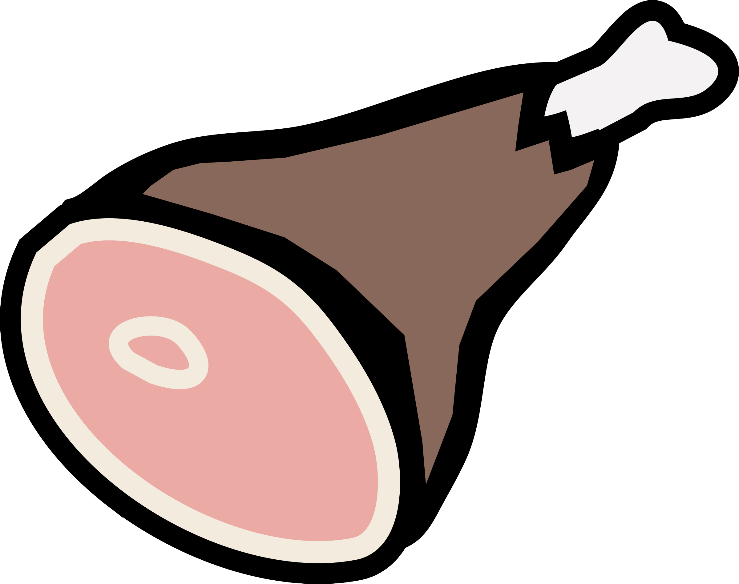 Image Free Library Colour Big Image Png - Pork (2400x1897), Png Download