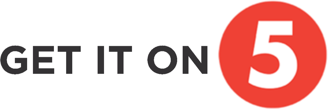 Tv5 Get It On Tv5 Silver Logo 2018 - Wiki (1194x852), Png Download