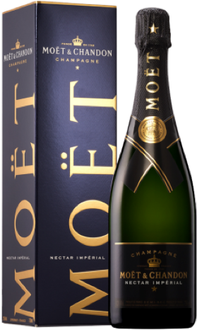 Moet & Chandon Nectar Imperial 750ml - Moet And Chandon Imperial Nectar Champagne (527x526), Png Download
