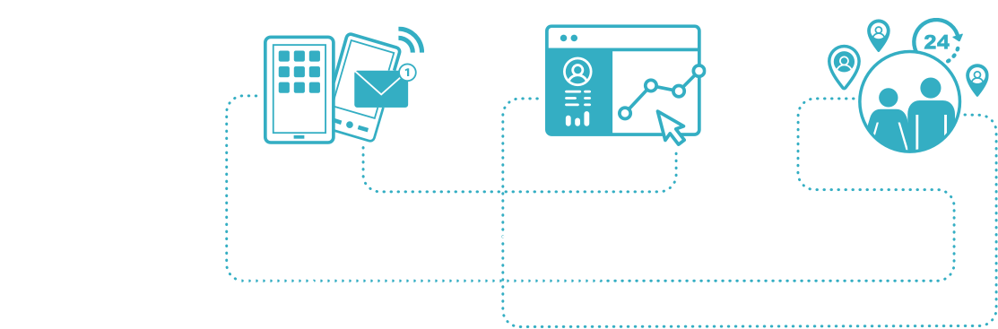Silverline's Smart Home Sensor System Is A Simple Yet - Diagram (1113x367), Png Download