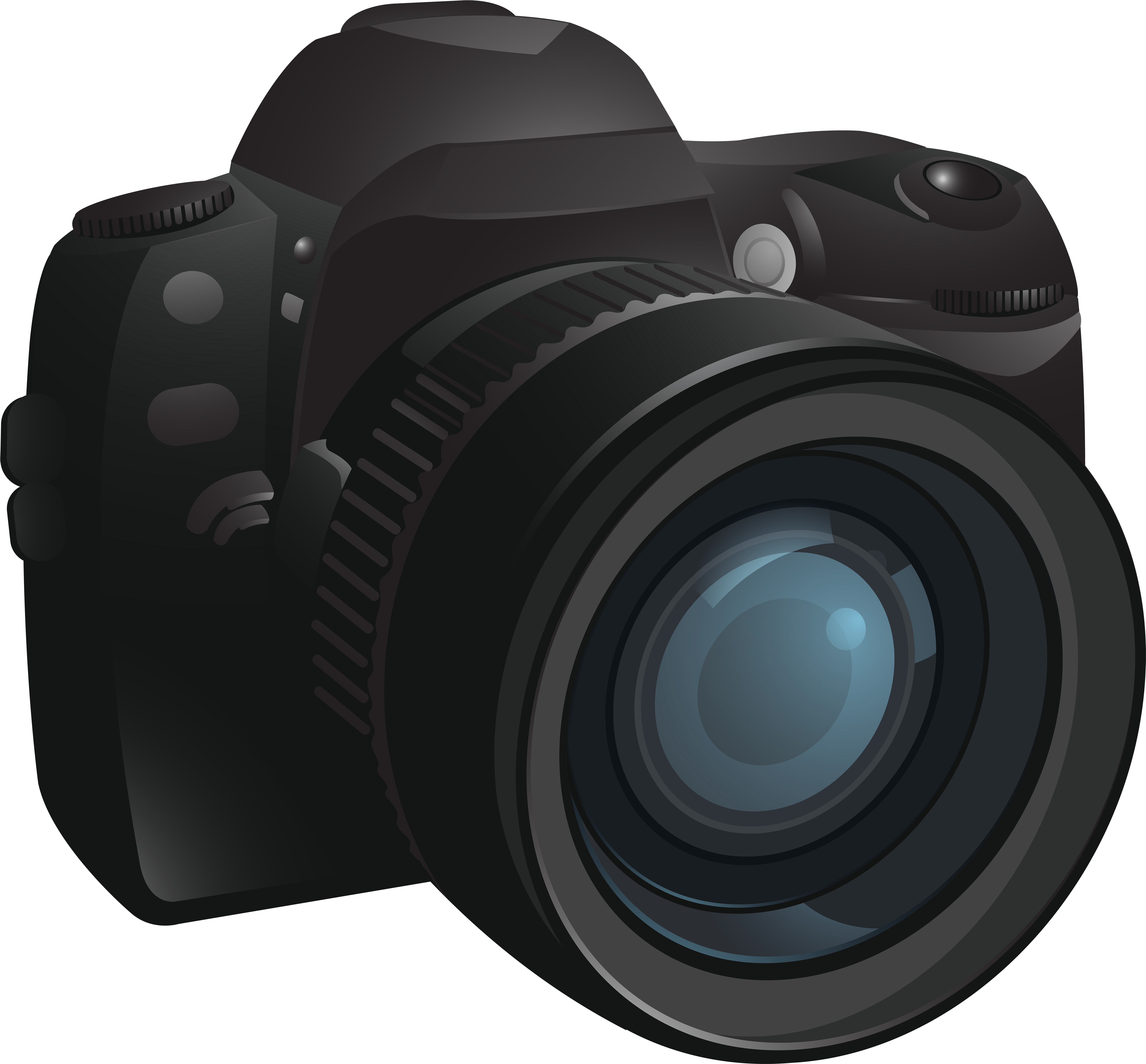 Picture Black And White Stock Png Image Gallery Yopriceville - Digital Slr (6000x5572), Png Download