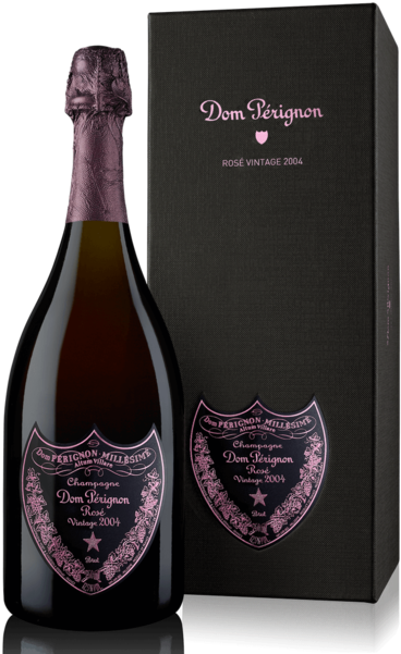 Moet Dom Perignon Rose - Dom Perignon 2004 Rose Champagne (400x600), Png Download