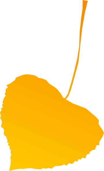 Yellow Fall Leaves Clip Art (360x592), Png Download