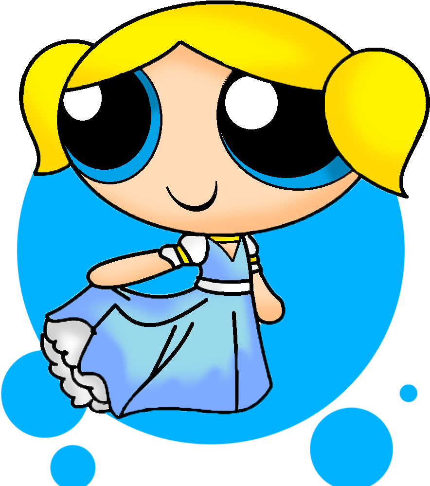 Powerpuff Girls Images Bubbles Hd Wallpaper And Background - Powerpuff Girls Name Bubbles (1035x1137), Png Download