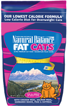 Fat Cats - Natural Balance Fat Cats Dry Cat Formula Fat Cats Low (370x370), Png Download