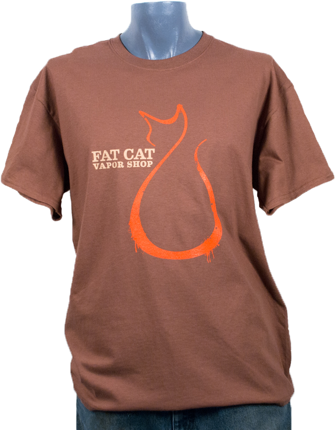 Fat Cat Vapor Shop Shirts - Kangaroo (888x1000), Png Download