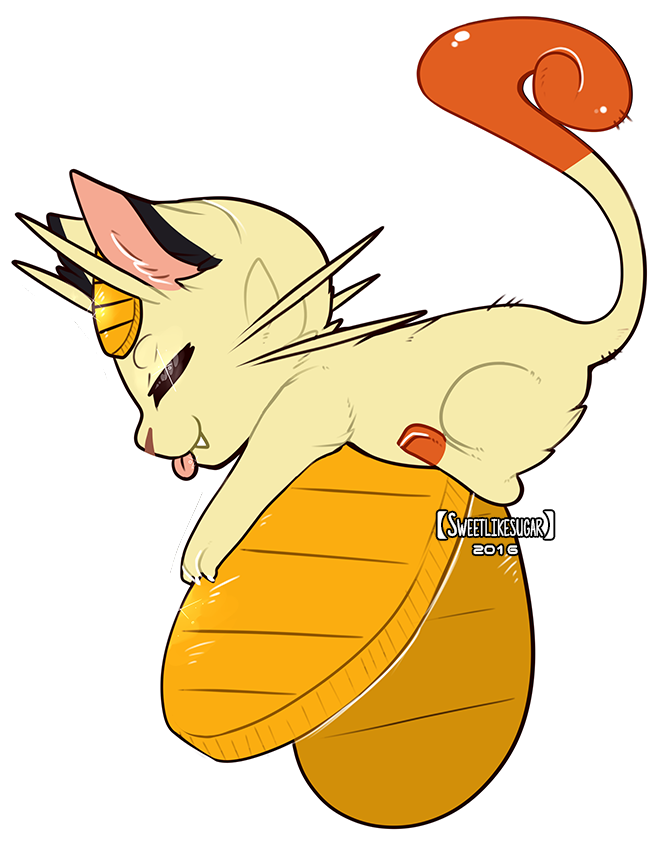 Fat Cat【fan】 - Fat Pokemon (800x891), Png Download