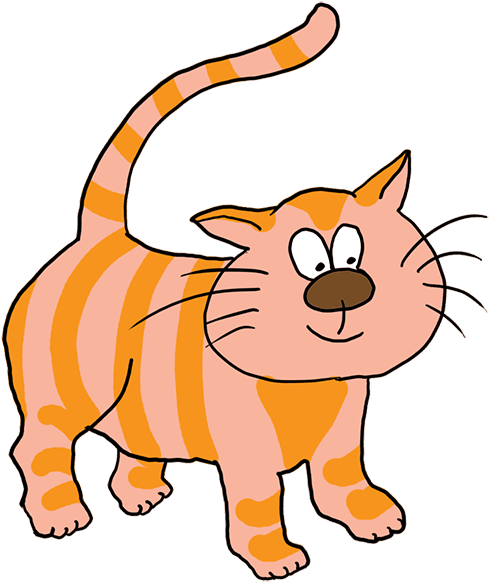 Clip Art Cat Png (518x591), Png Download