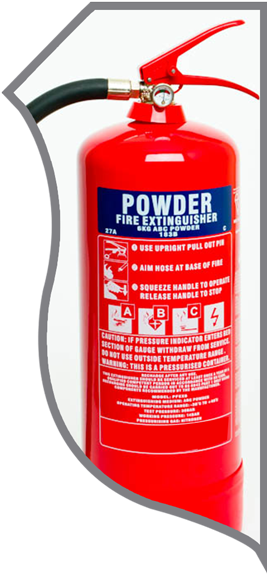 Extinguishers - Hsc Fire Extinguisher Powder - 9kg (282x600), Png Download