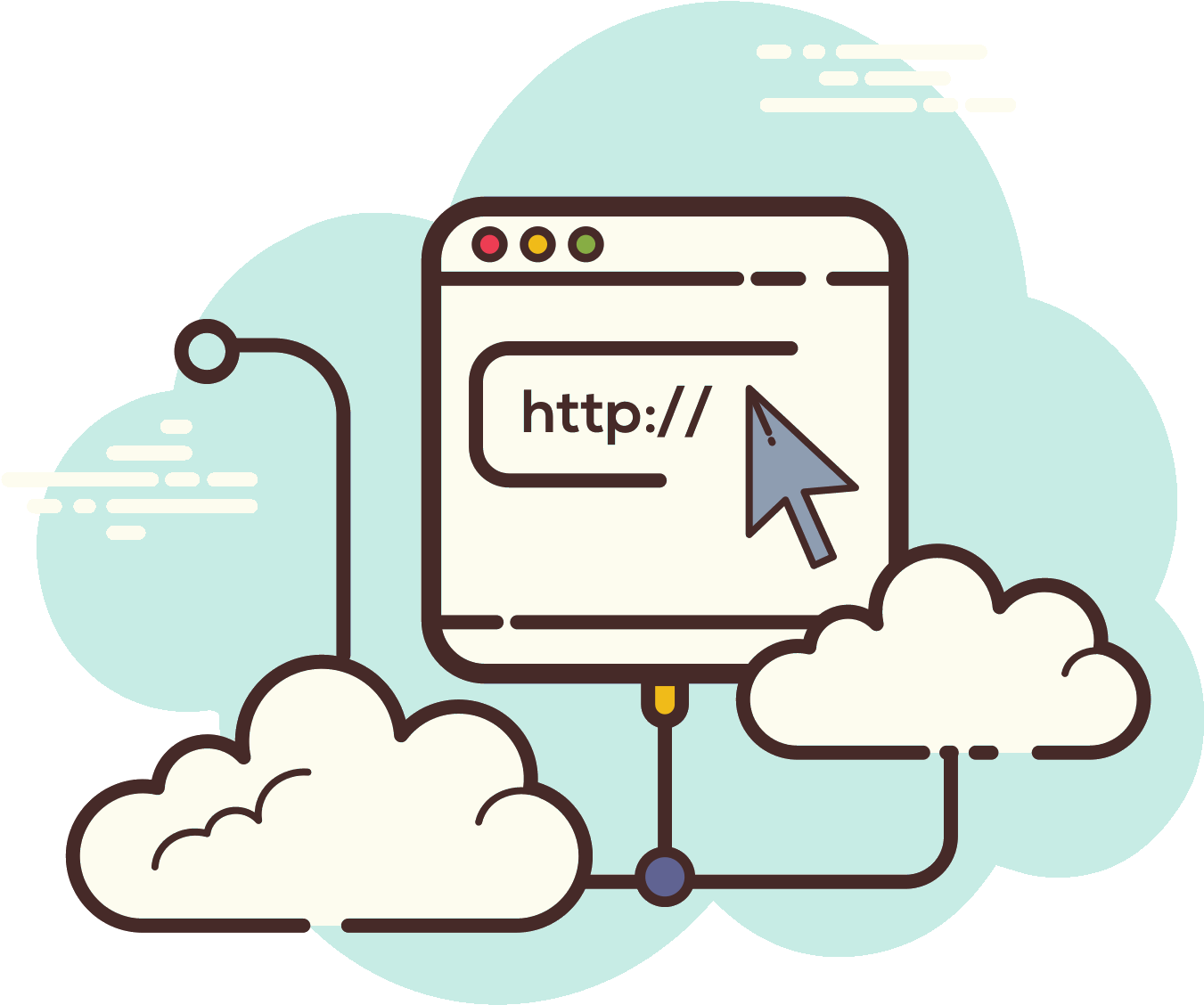 Cloud Network Icon - Icon (1600x1600), Png Download