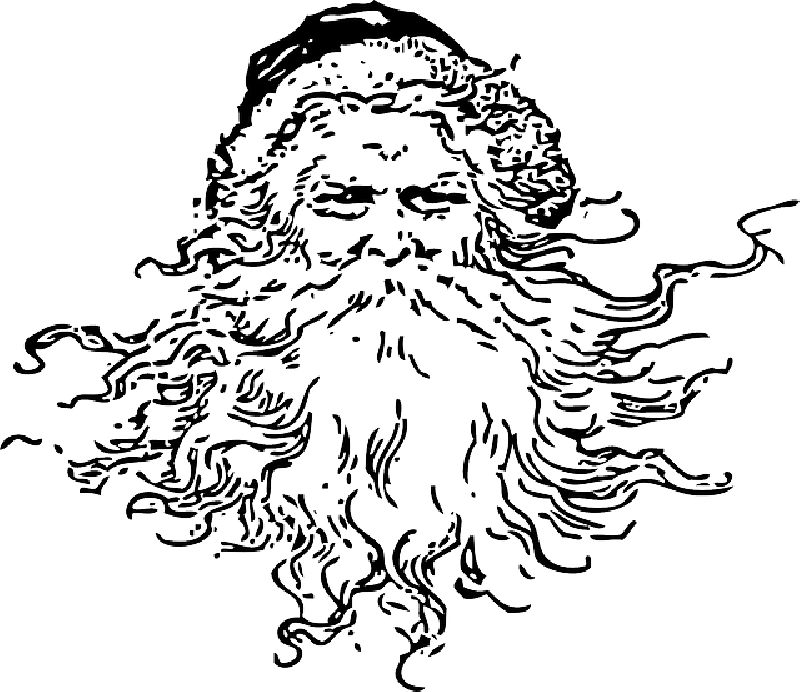 Mb Image/png - Santa Face Png Transparent (800x692), Png Download
