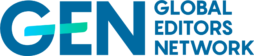 Gen-logo - Global Editors Network Logo (824x184), Png Download