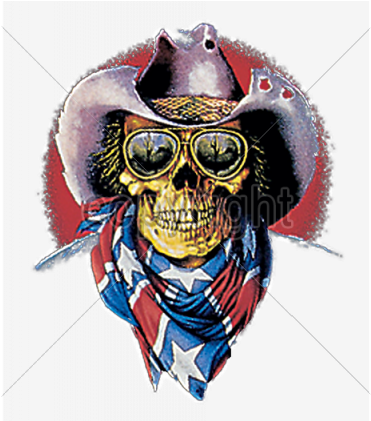 Select Item Png Freeuse - Cowboy Skull (420x420), Png Download